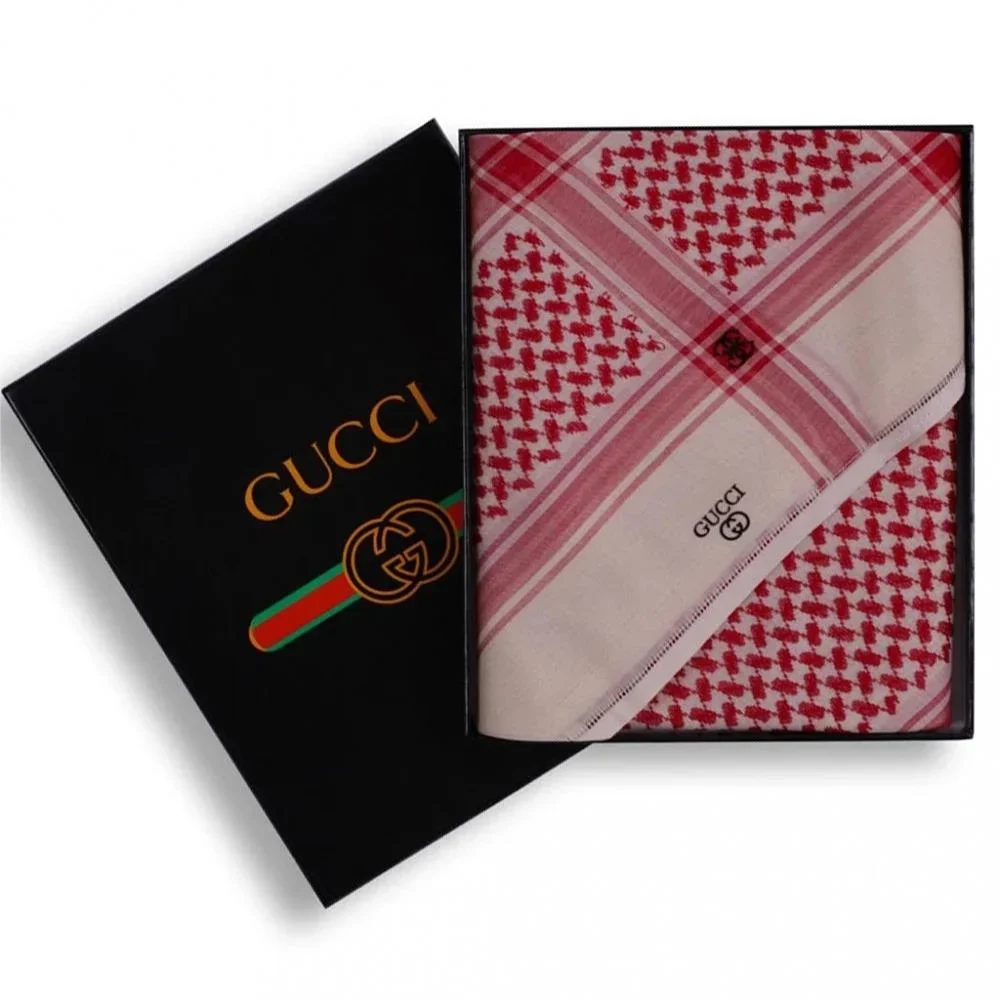 شماغ قوتشي كلاسيك بيج