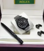 طقم ساعة وقلم وكيك رولكس
